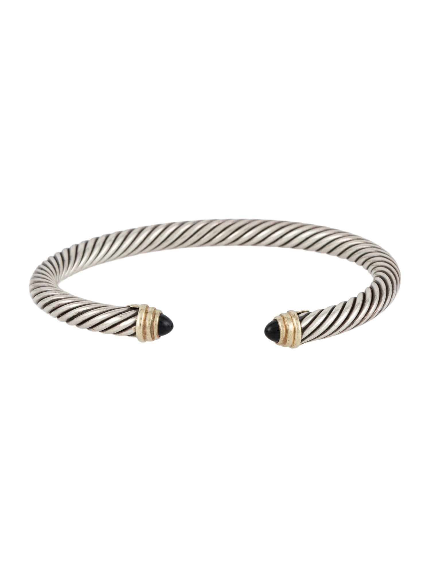 David Yurman Onyx Classic Cable Bracelet