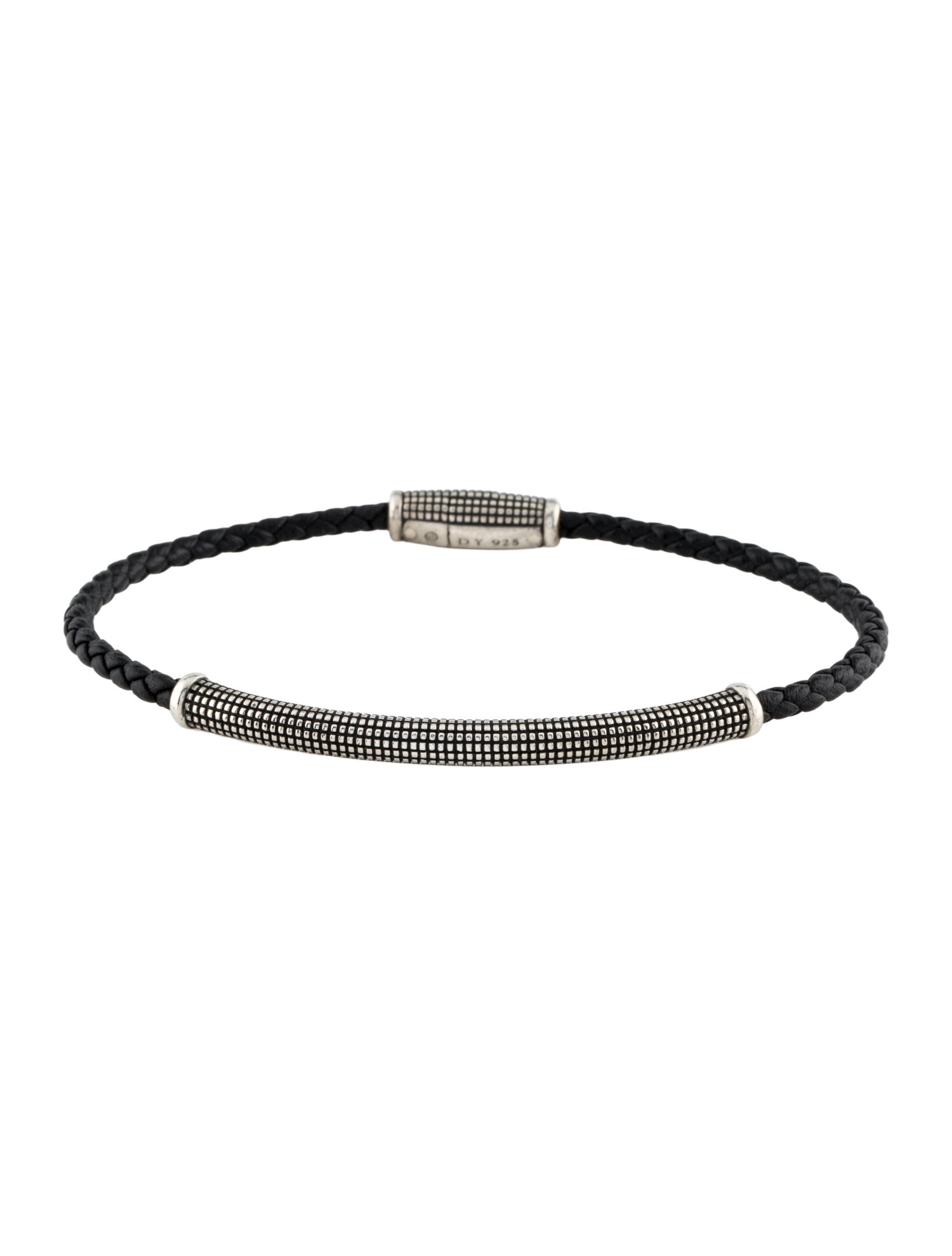 David Yurman Leather Cable Classic Bracelet