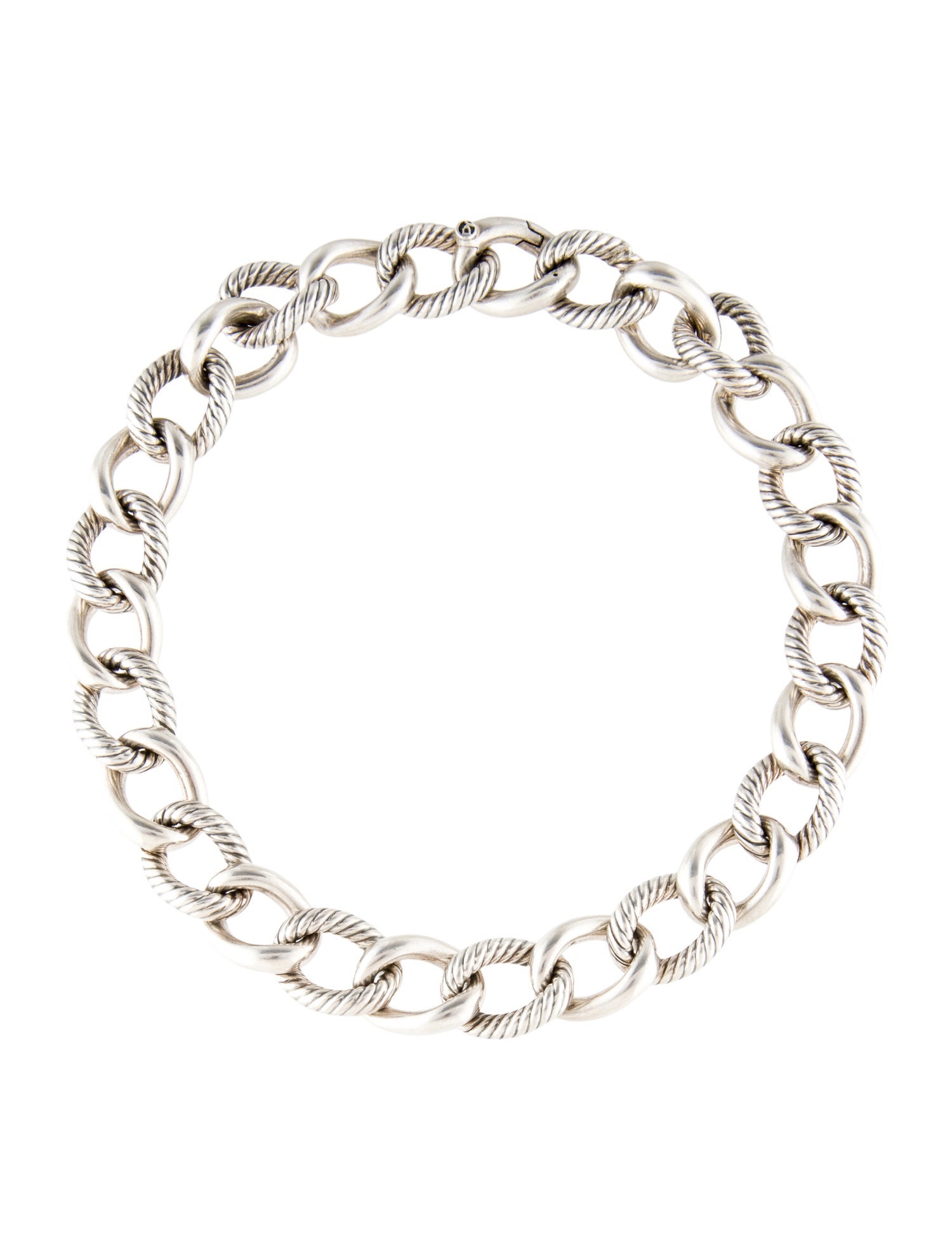 David Yurman Oval Link Chain Necklace