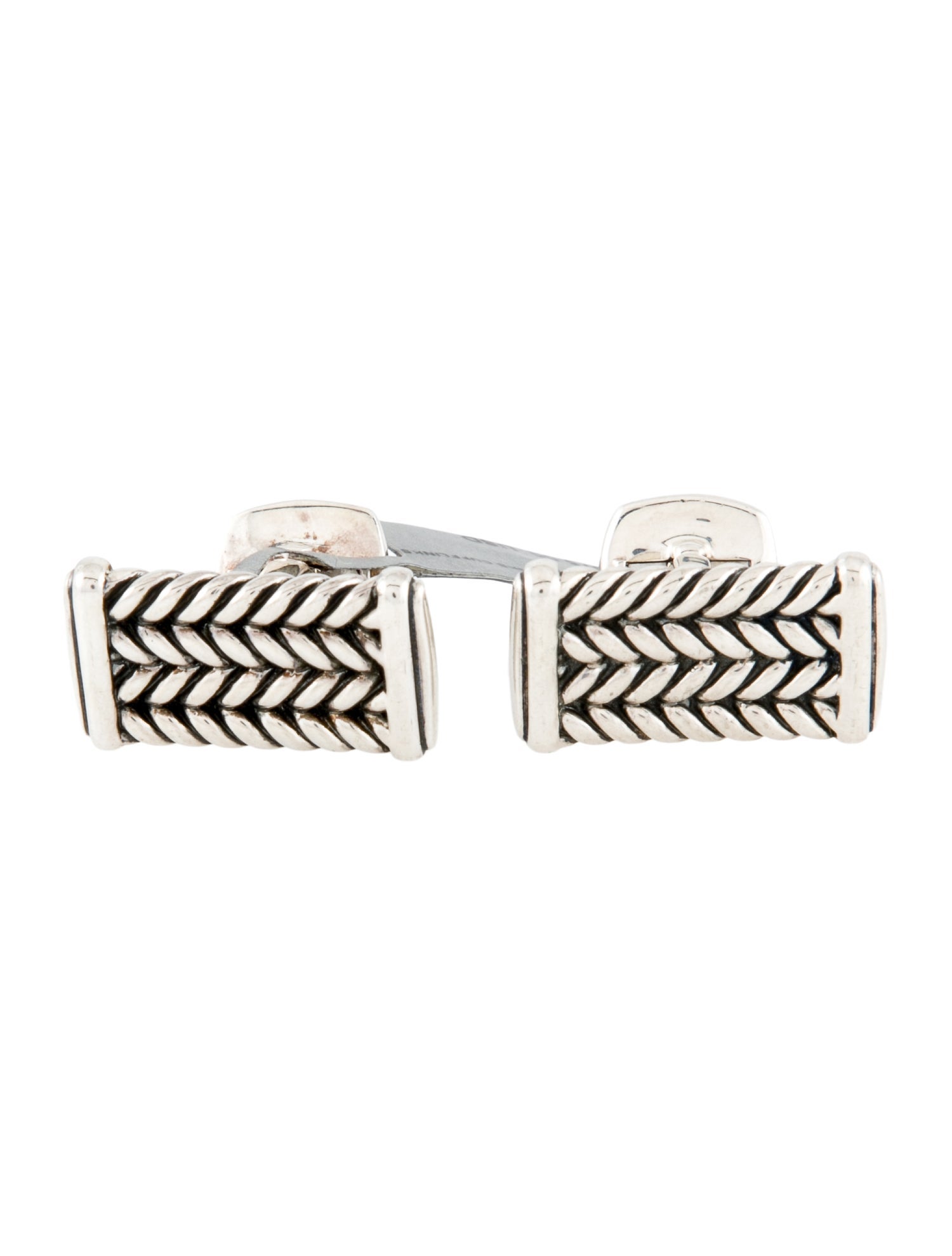 David Yurman Chevron Cufflinks