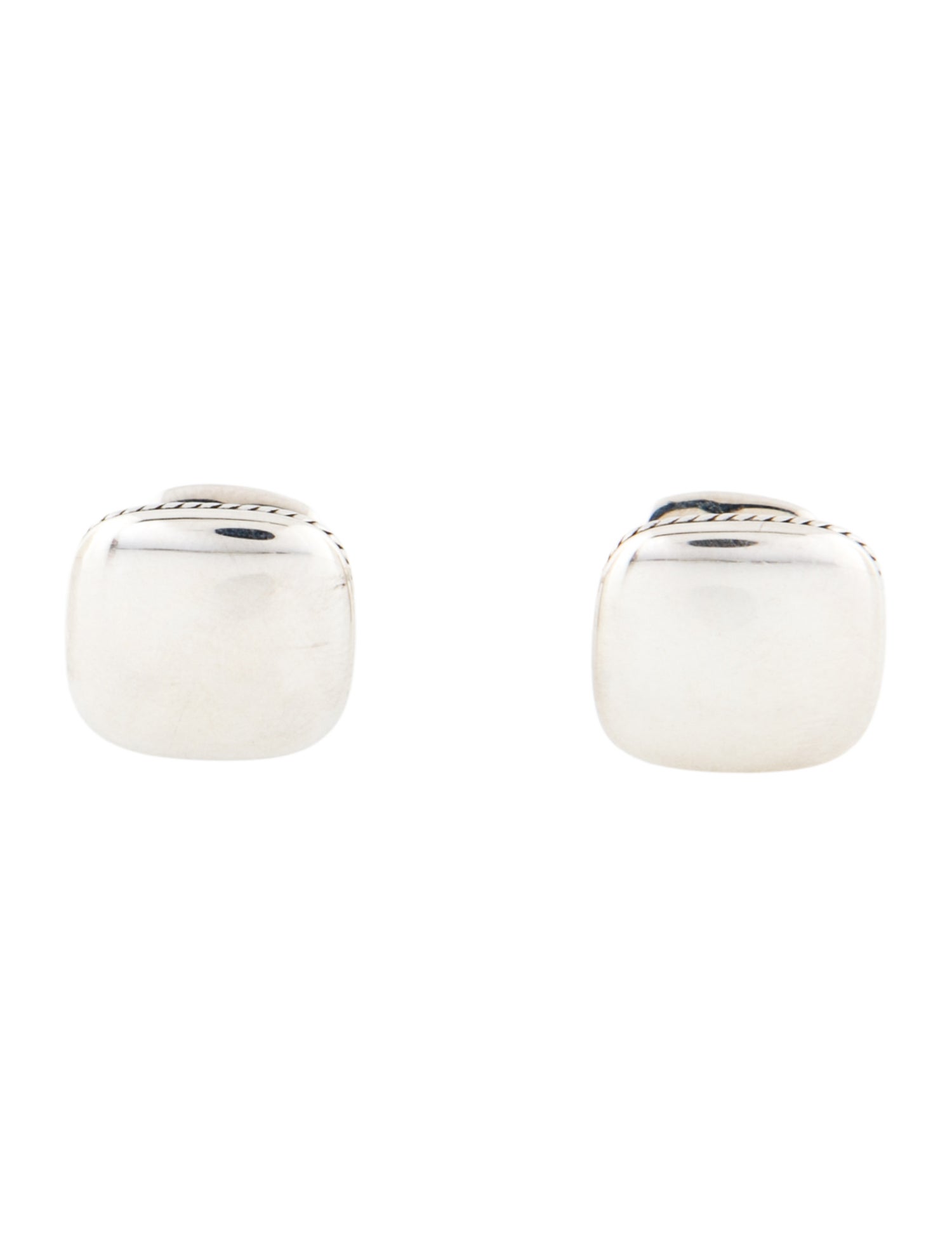 David Yurman Streamline Cushion Cufflinks