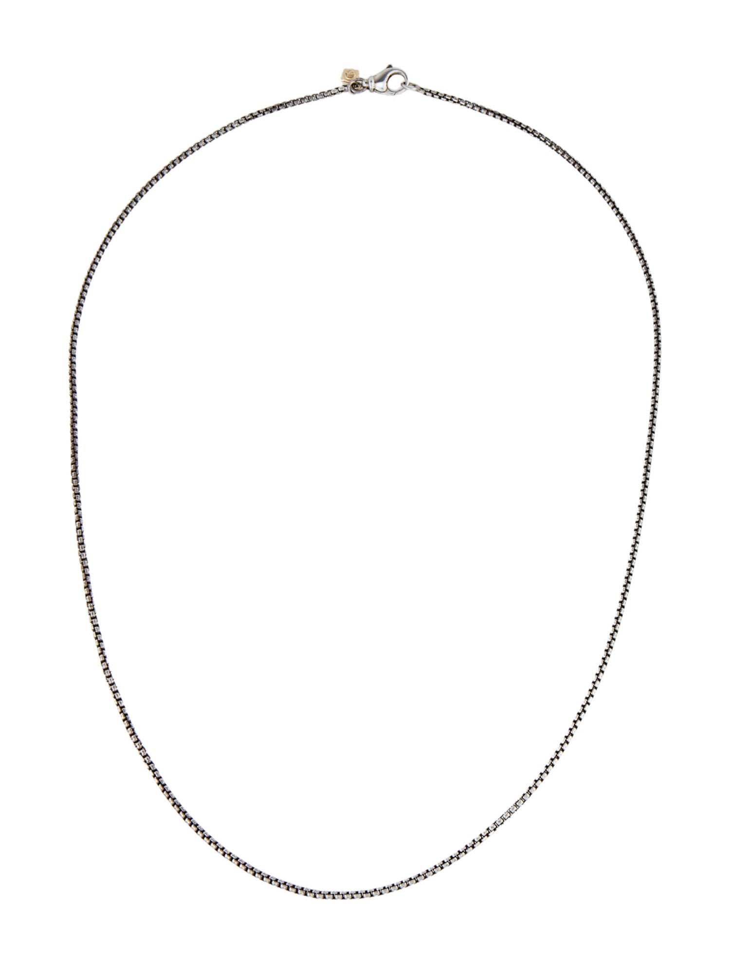 David Yurman Box Chain Necklace