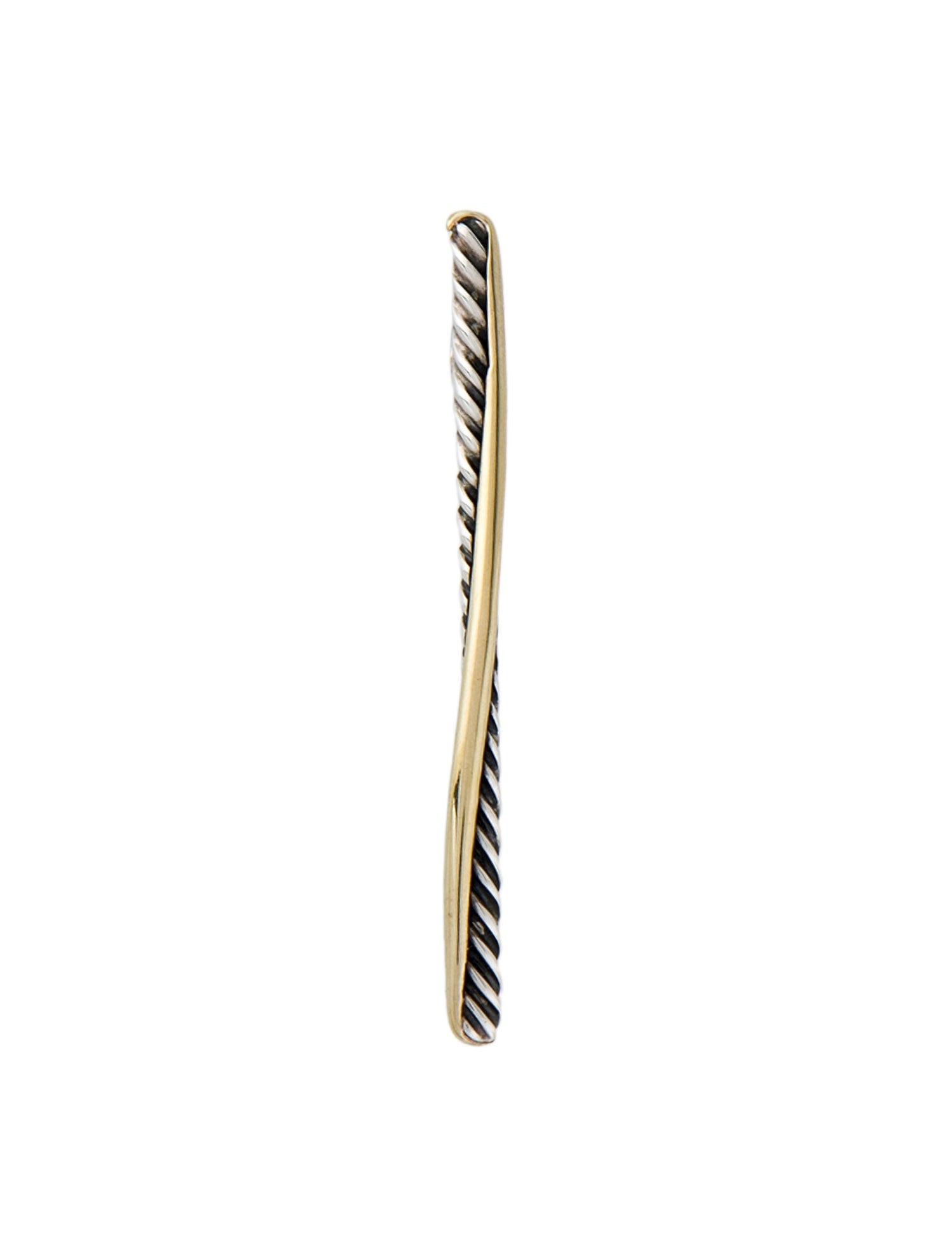 David Yurman Two-Tone Crossover Pendant