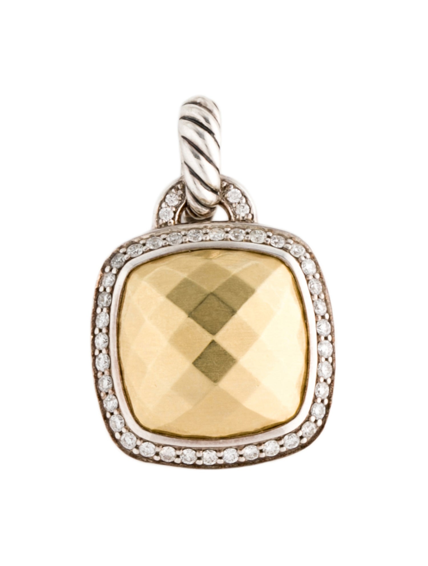 David Yurman Diamond Albion Pendant