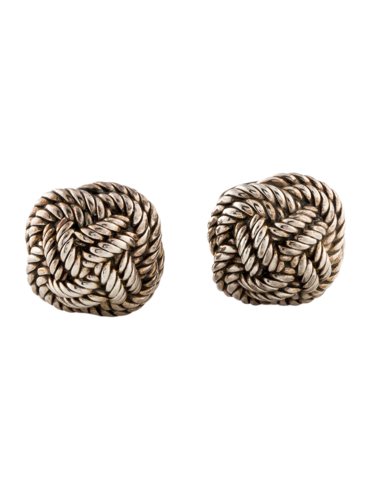 David Yurman Woven Cufflinks