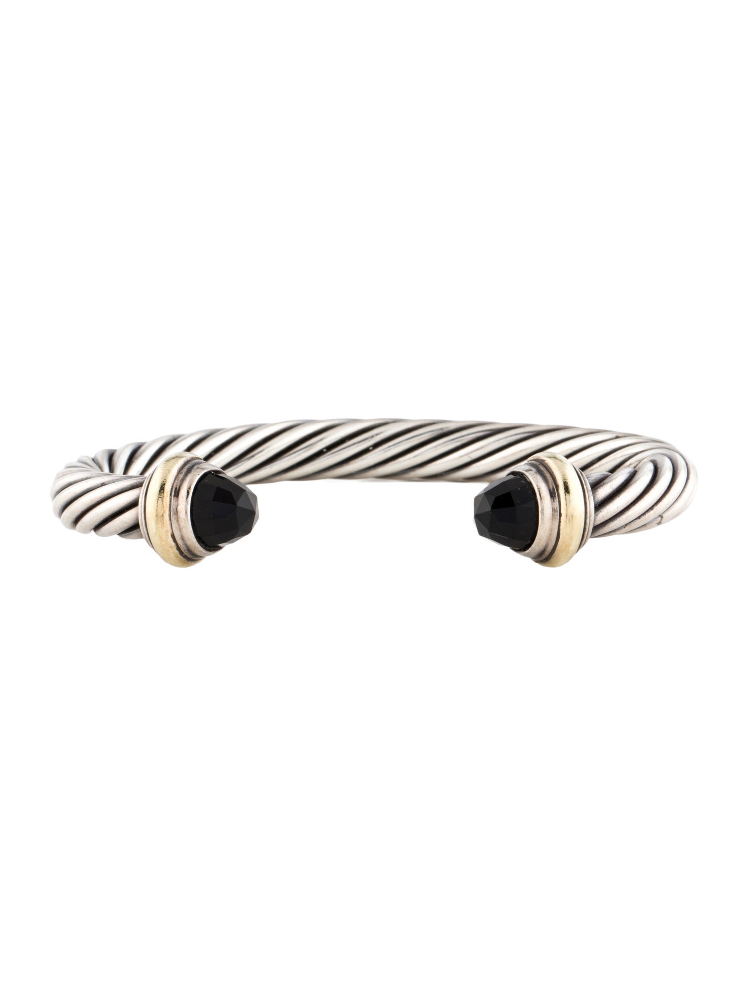 David Yurman Onyx Classic Cable Bracelet