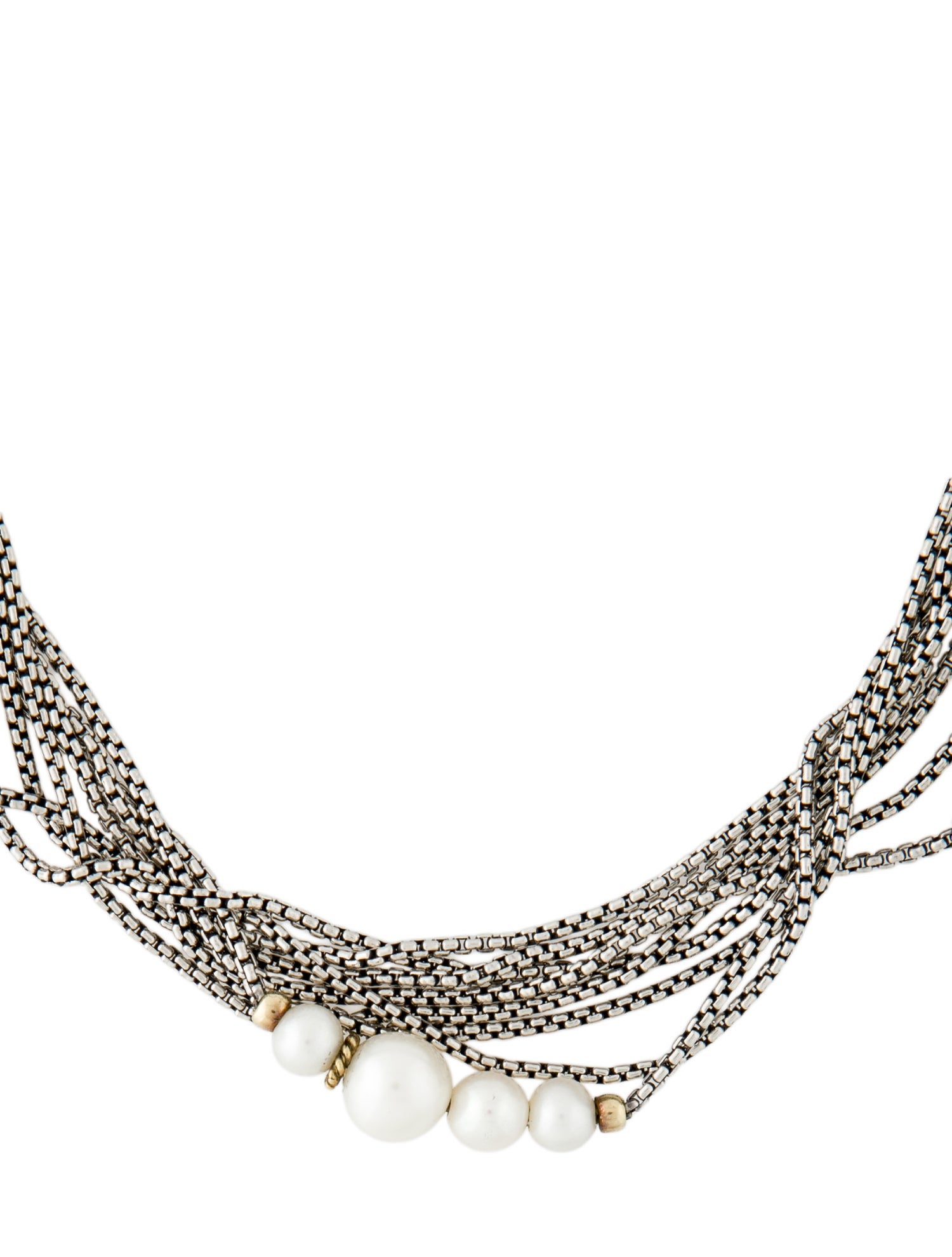 David Yurman Pearl Multistrand Necklace