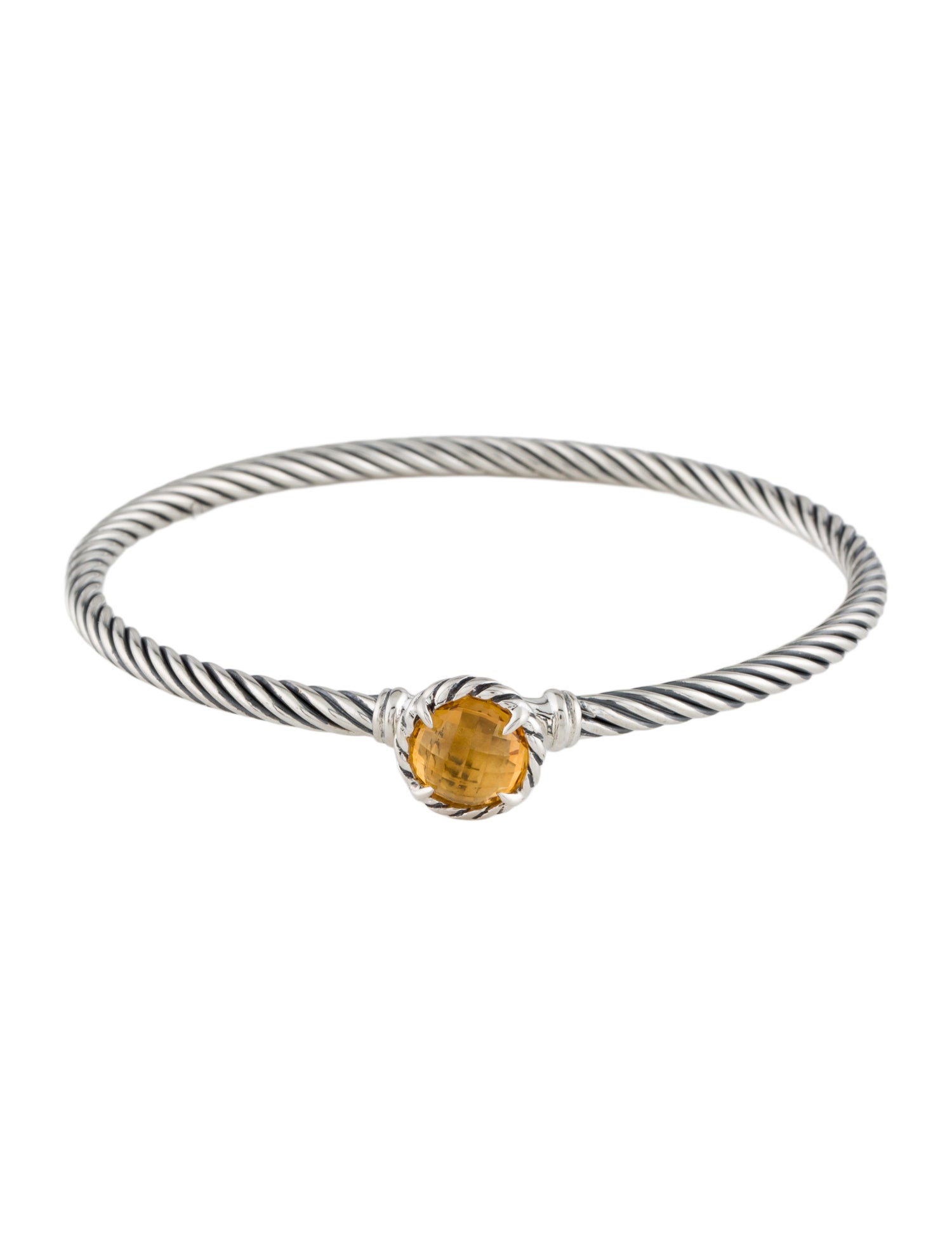David Yurman Citrine Petite Chatelaine Bracelet