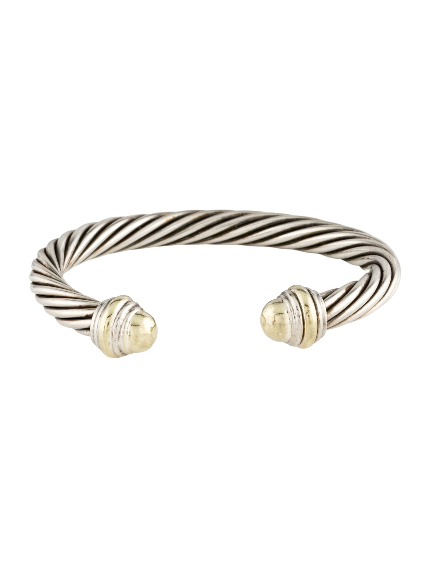 David Yurman Gold Dome Classic Cable Bracelet
