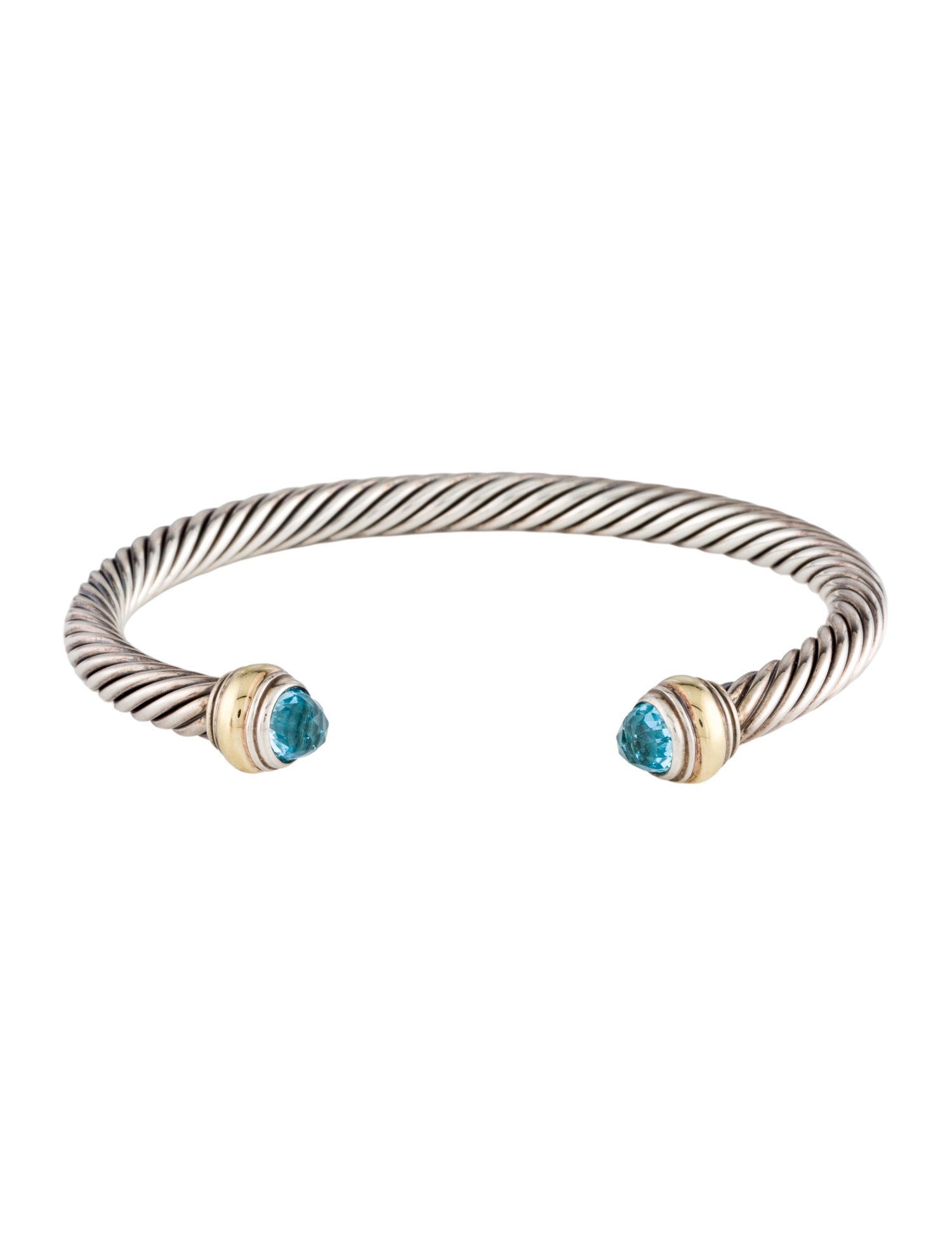 David Yurman Topaz Classic Cable Cuff