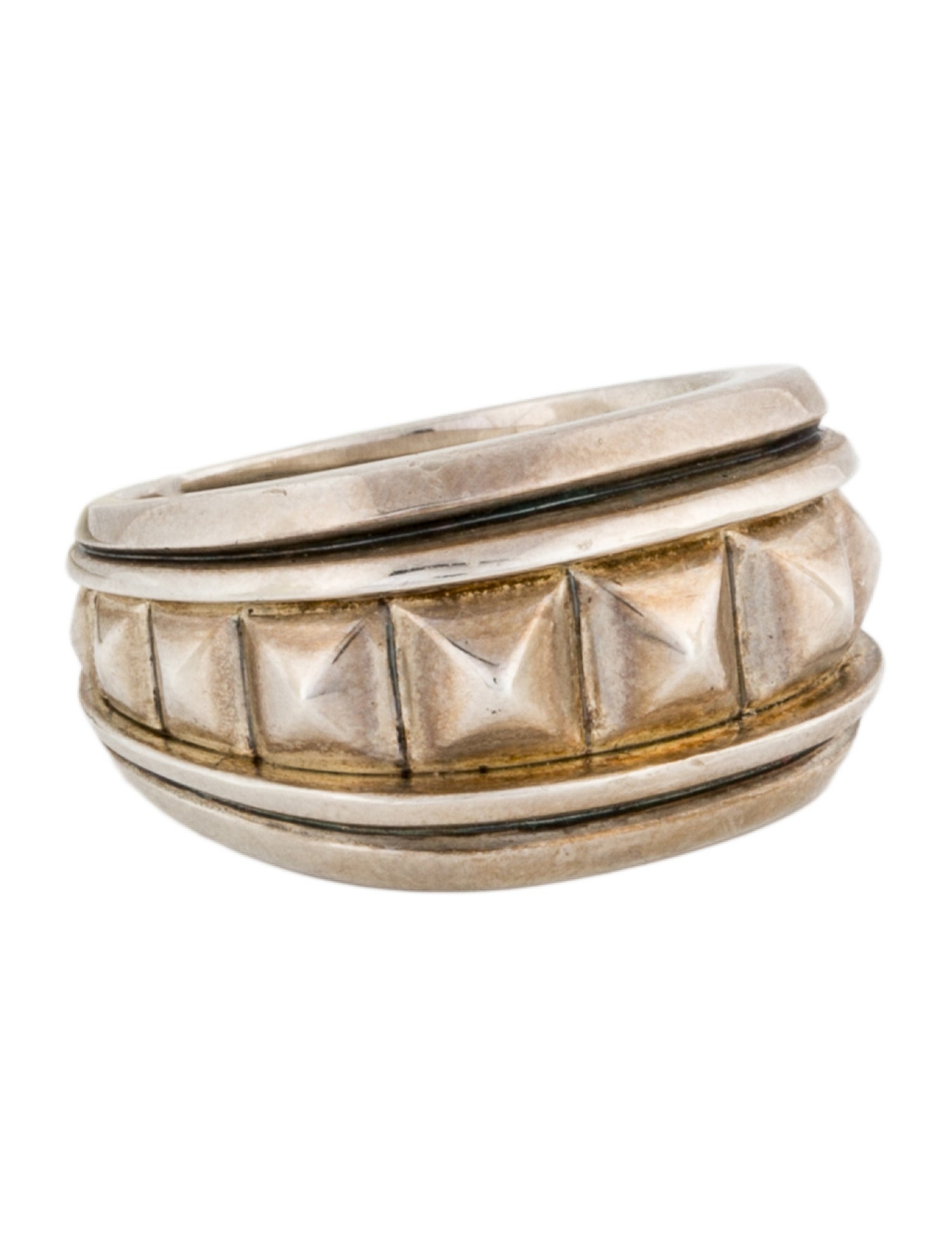 David Yurman Pyramid Stud Band