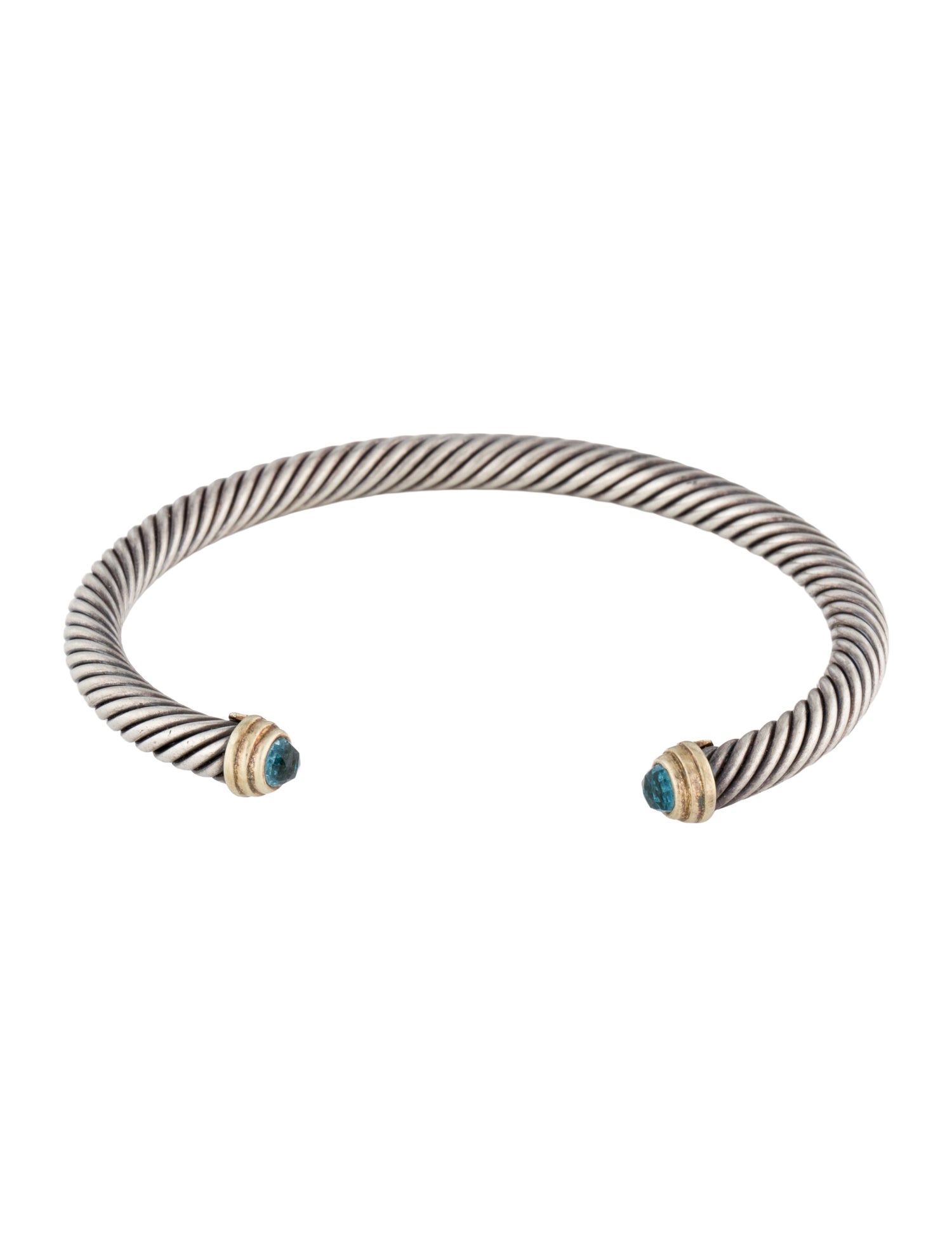 David Yurman Topaz Classic Cable Bracelet