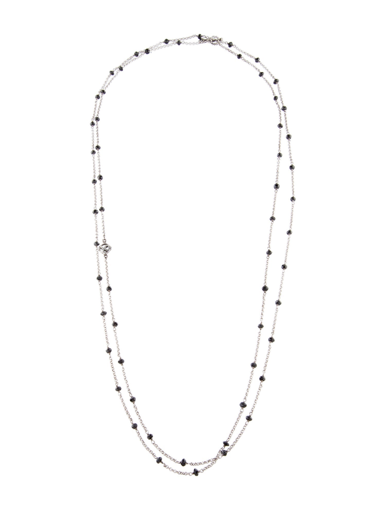 David Yurman Spinel Station Necklace
