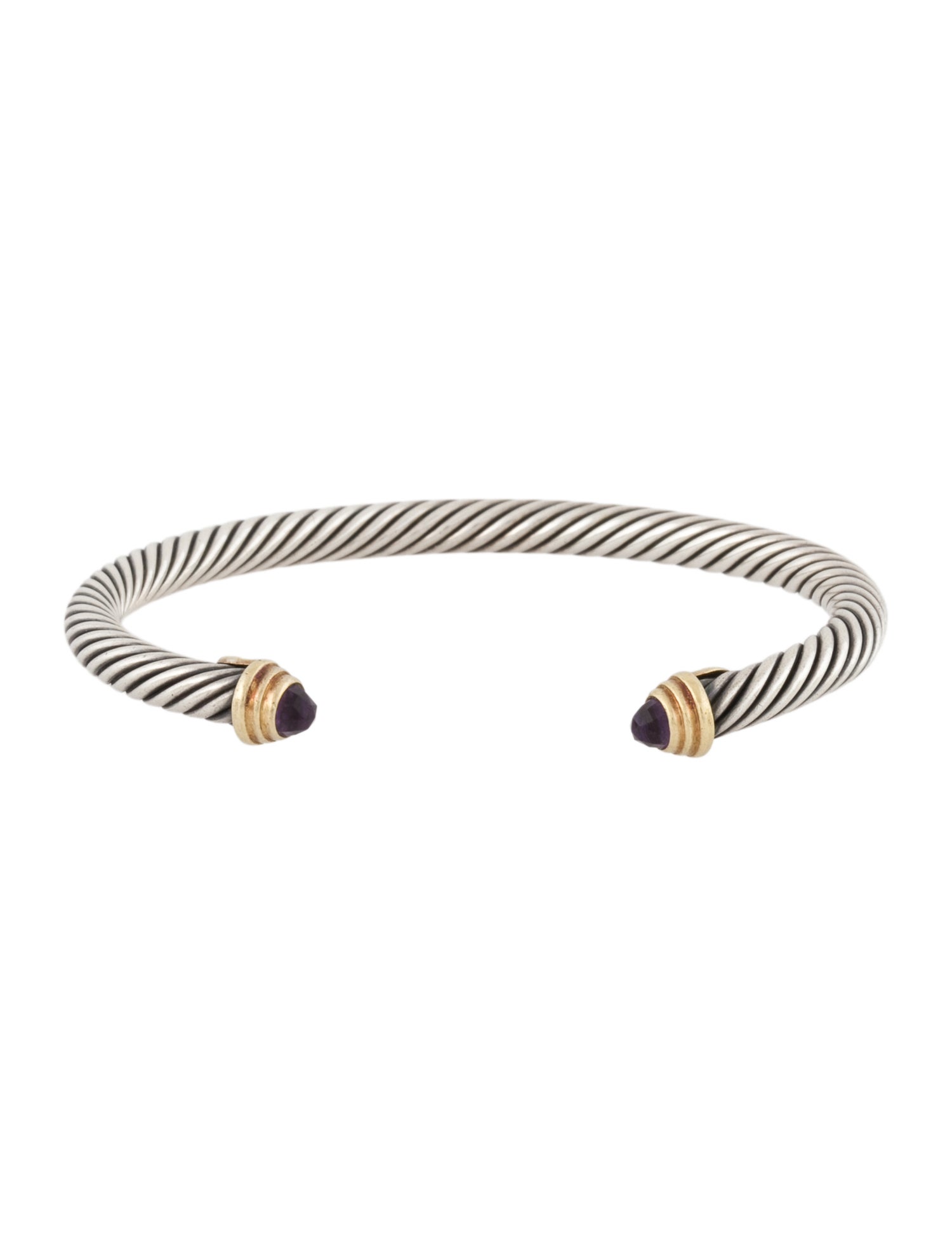David Yurman Amethyst Cable Teen Bracelet