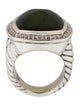 David Yurman Peridot Diamond Ring