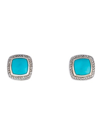 David Yurman Turquoise Albion Earrings