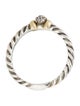 David Yurman Pavé Diamond Metro Cable Stacking Ring