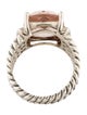 David Yurman Morganite & Diamond Wheaton Ring