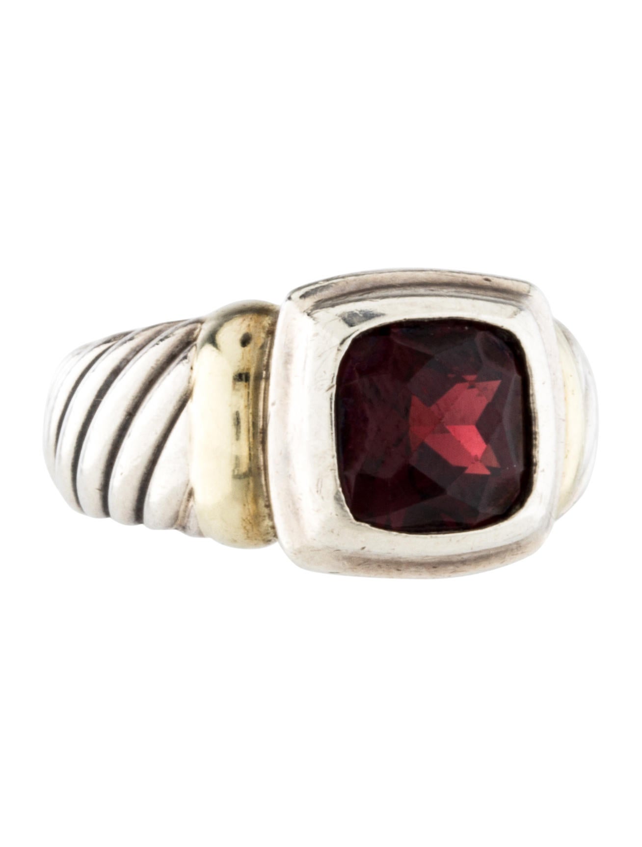 David Yurman Garnet Albion Ring