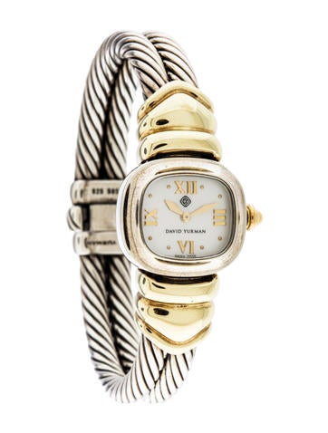 David Yurman Two-Tone Cable Watch