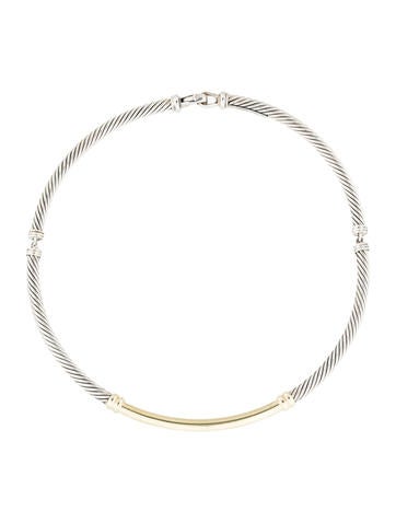 David Yurman Metro Cable Necklace