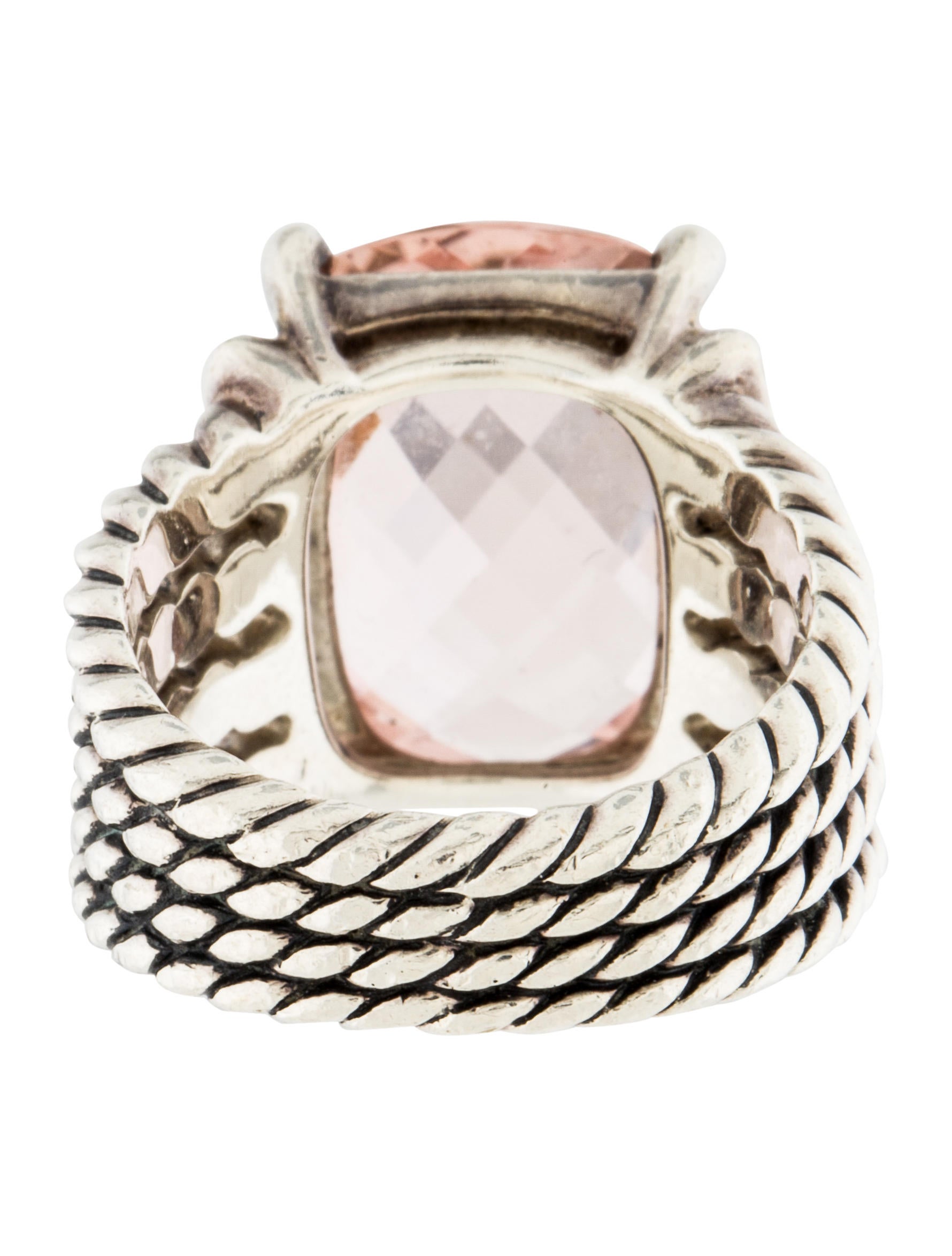 David Yurman Diamond & Wheaton Ring Rings DVY38093 The