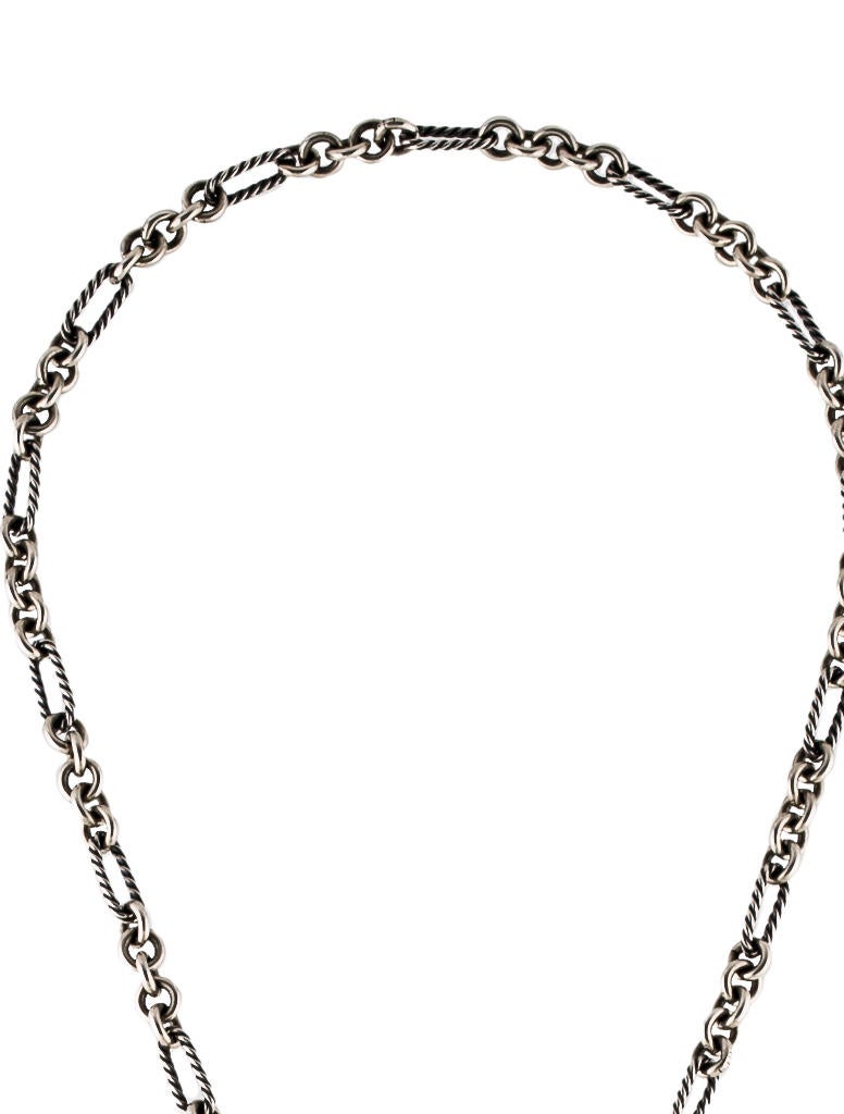 David Yurman Turquoise Lariat Necklace