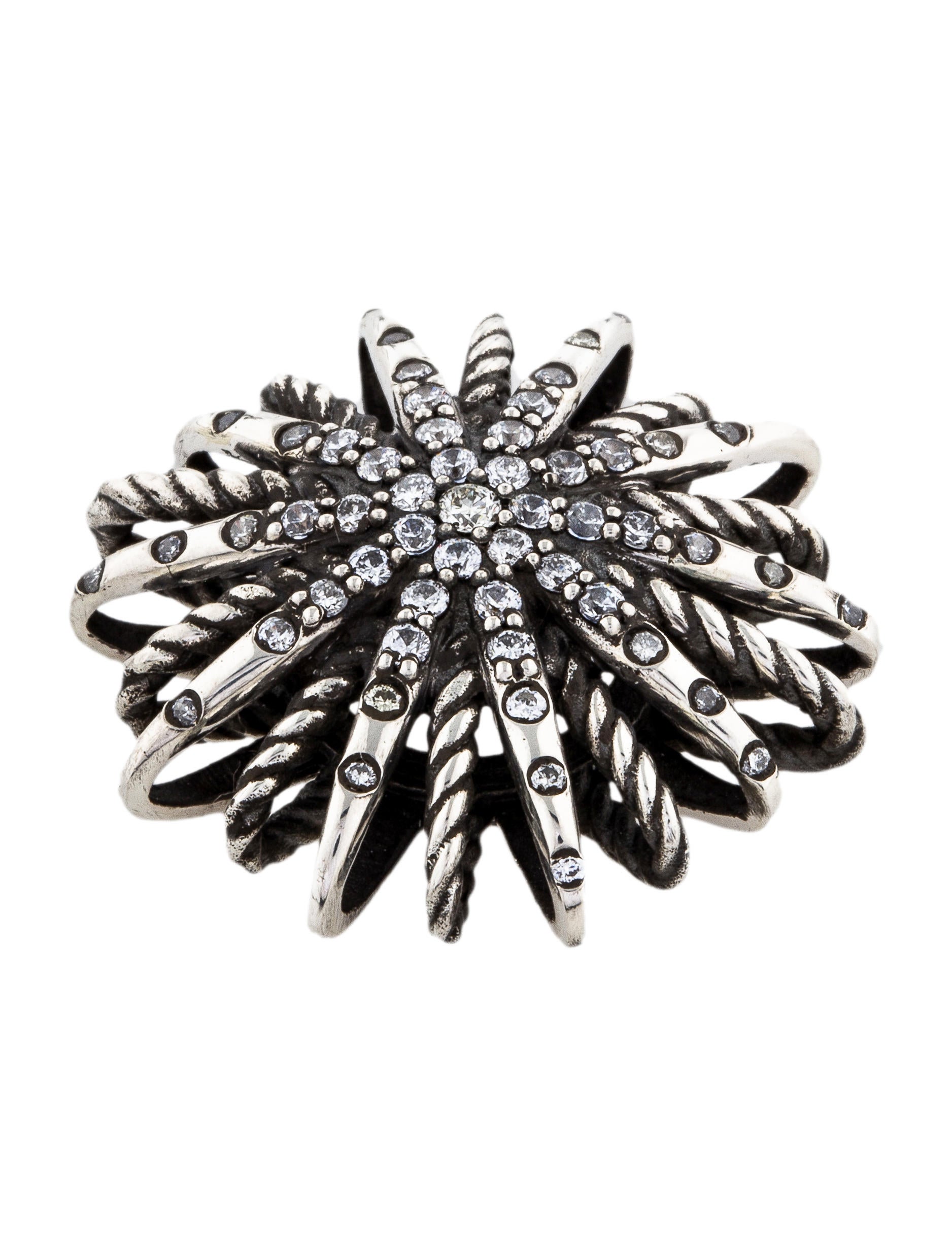 David Yurman Medium Starburst Pendant