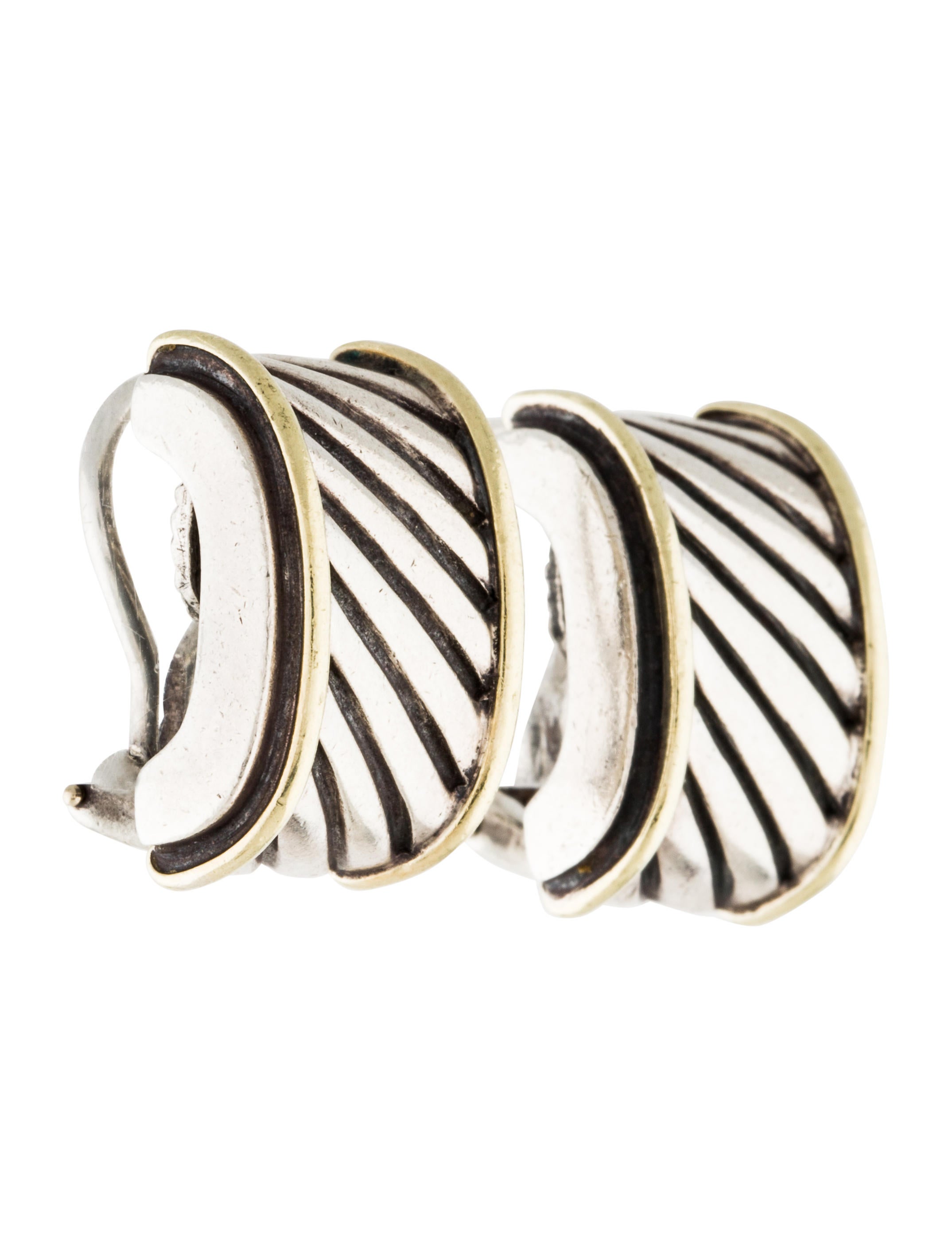 David Yurman Thoroughbred ClipOn Earrings Earrings DVY42027 The RealReal