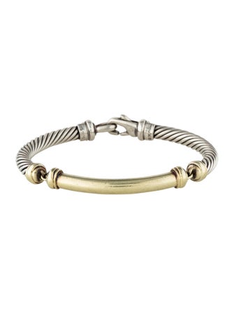 David Yurman Two-Tone Metro Bracelet