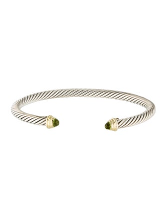 David Yurman Girls' Peridot August Birthstone Small Bracelet