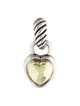 David Yurman Two-Tone Heart Pendant
