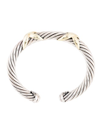 David Yurman Double X Cable Bracelet