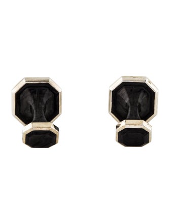 David Yurman Forged Carbon Cufflinks