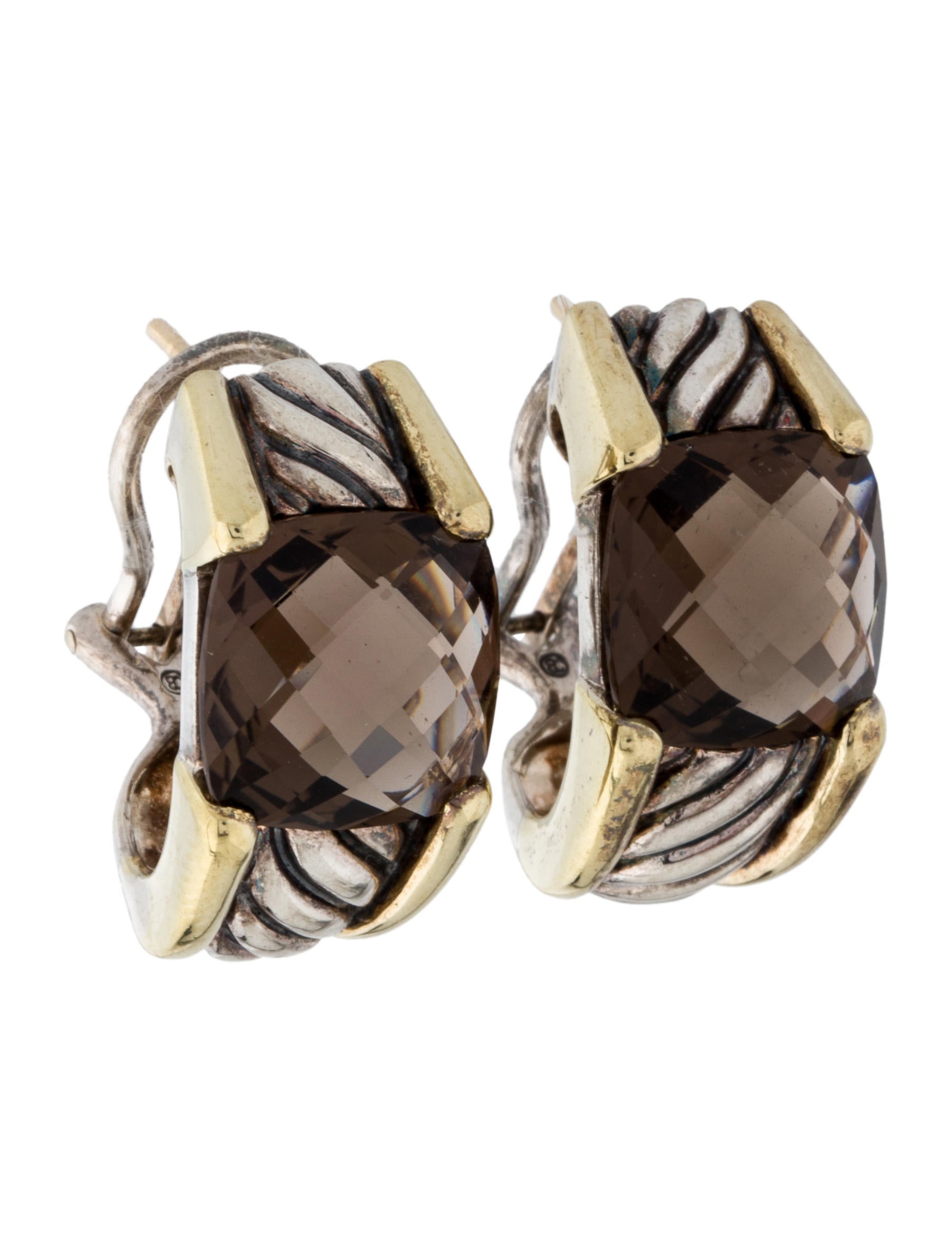 David Yurman Quartz ClipOn Earrings Earrings DVY69670 The RealReal