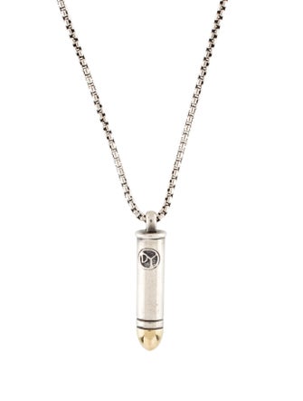 David Yurman Bullet Pendant Necklace