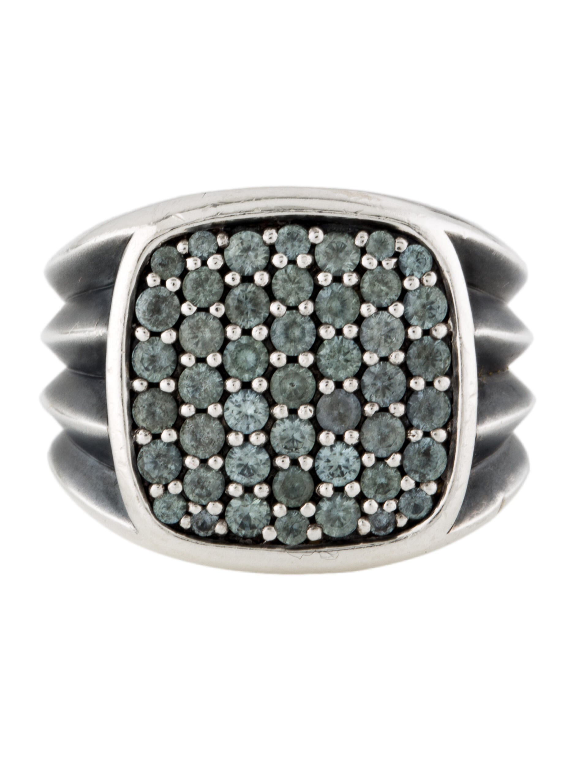 David Yurman Sapphire Signet Ring