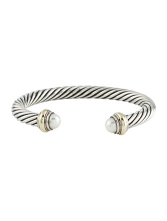 David Yurman Pearl Cable Classic Bracelet