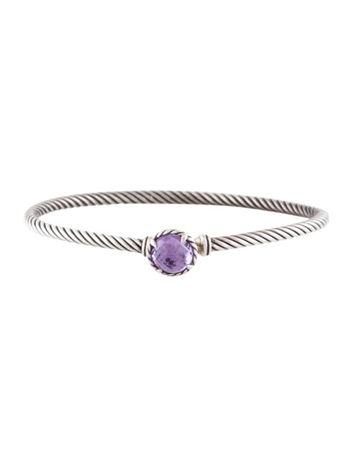 David Yurman Amethyst Châtelaine Bracelet Silver