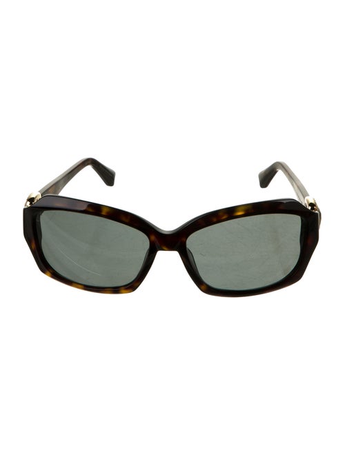 David Yurman Crystal Embellished Square Sunglasses