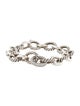 David Yurman Diamond Oval Link Bracelet