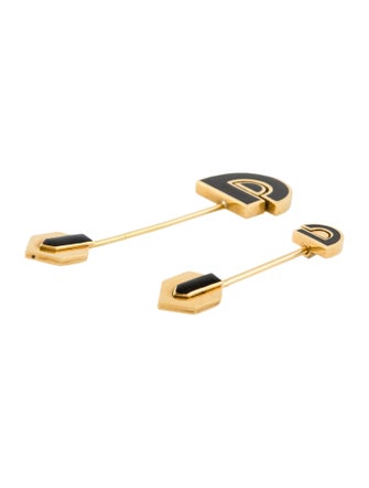 David Webb 18K Enamel Jabot Set of 2