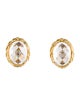 David Webb 18K Quartz Clip-On Earrings