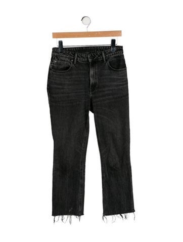 Denim x Alexander Wang Jeans Mid-Rise Straight Leg S