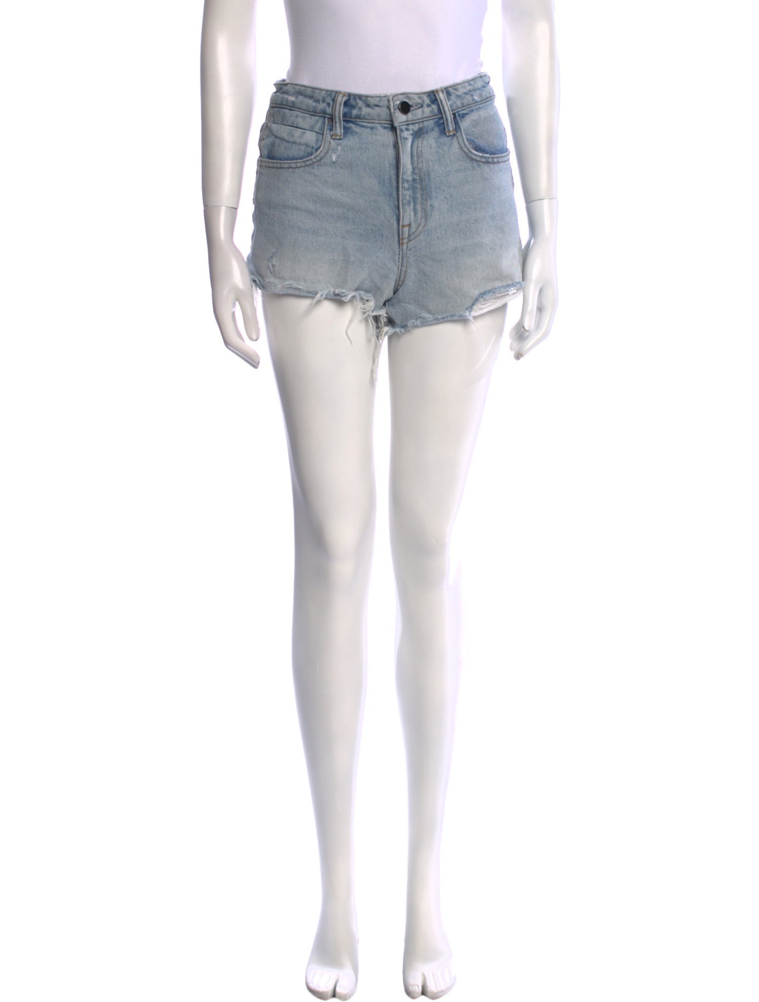 Denim x Alexander Wang Mini Shorts