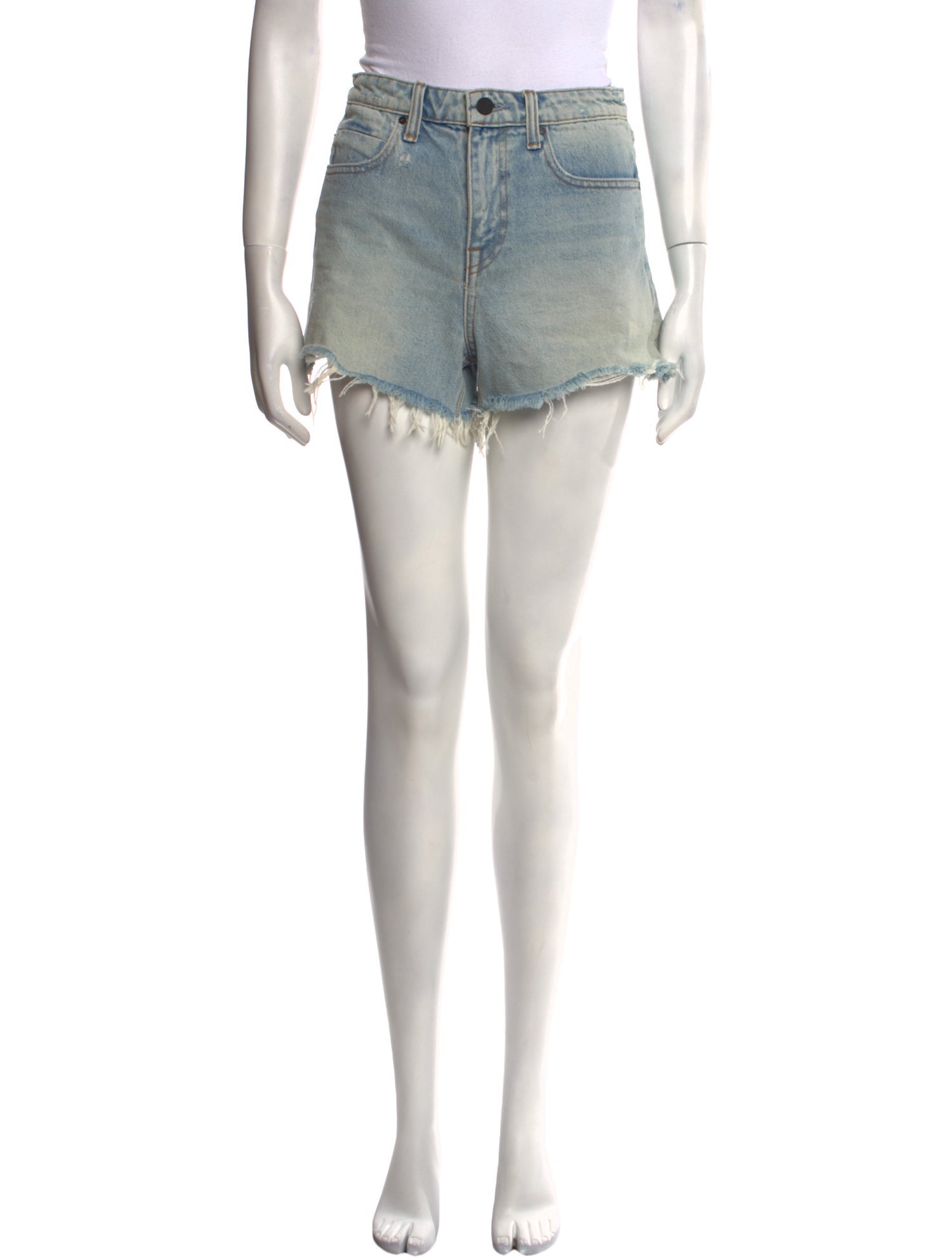 Denim x Alexander Wang Mini Shorts