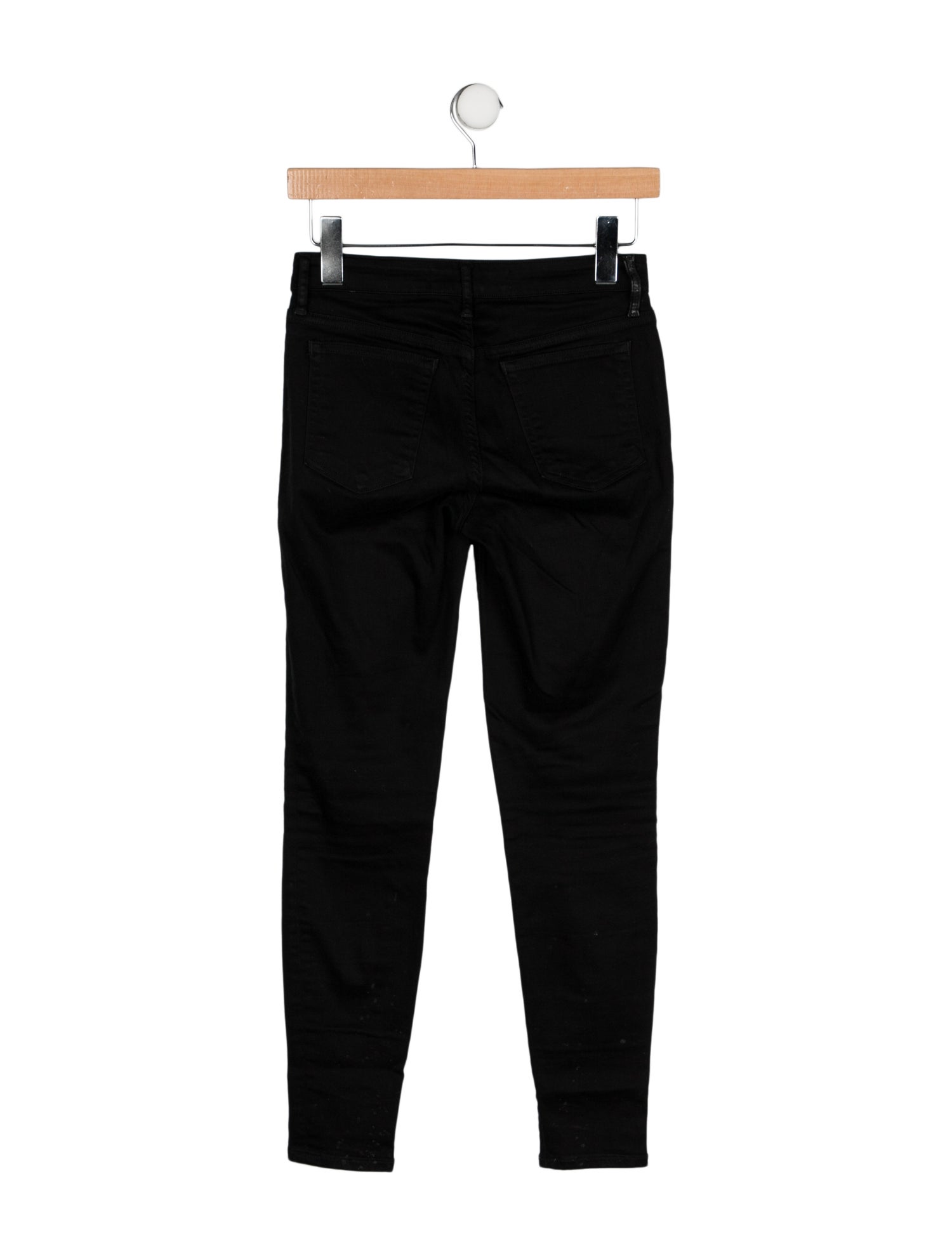 Denim x Alexander Wang Mid-Rise Skinny Leg Jeans