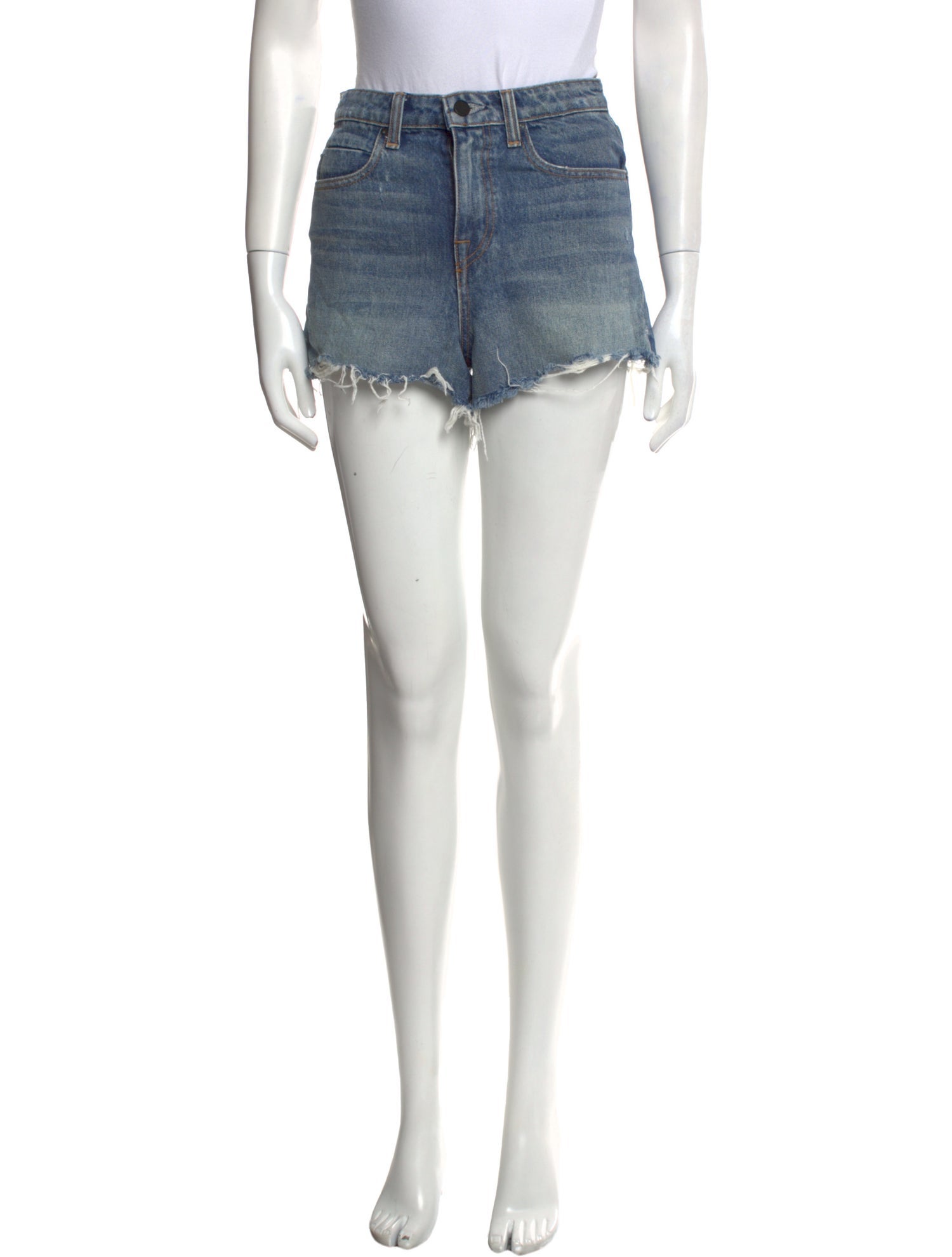 Denim x Alexander Wang Mini Shorts