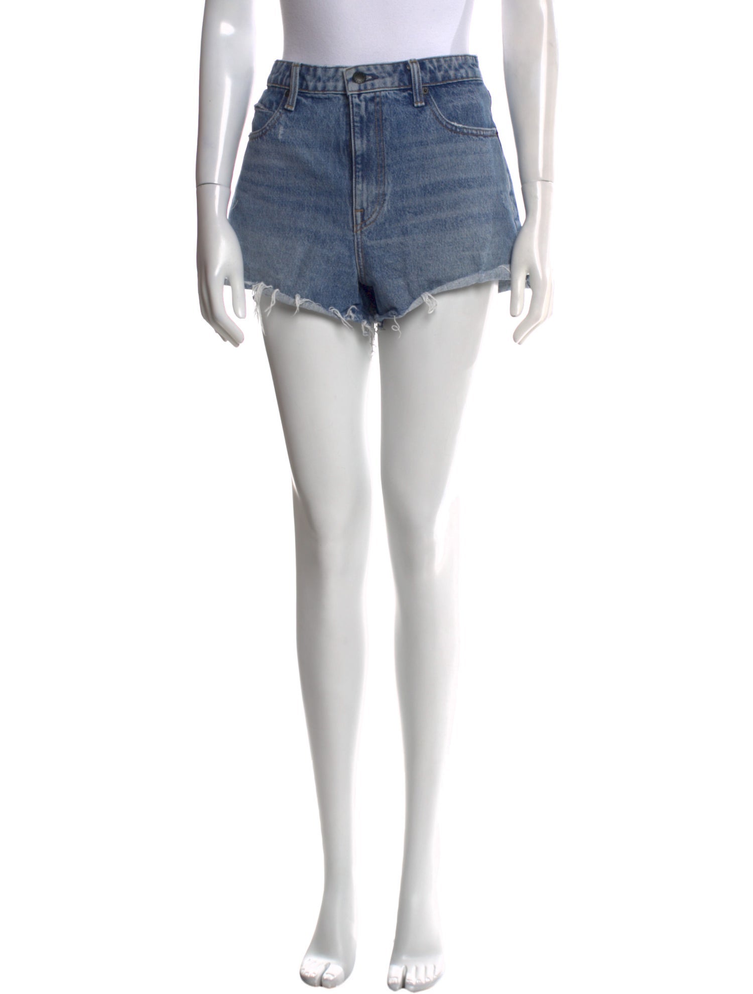Denim x Alexander Wang Mini Shorts