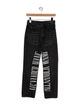 Denim x Alexander Wang High-Rise Straight Leg Jeans